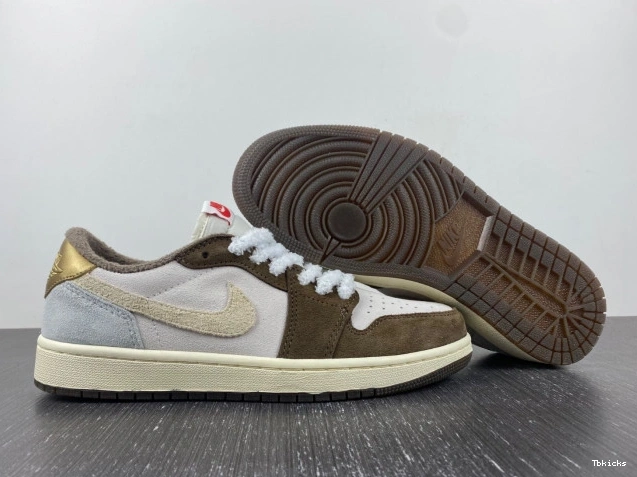 Reps TBK Retro OG Air the 1 Low Year Rabbit Jordan DV1312-200 of 0819